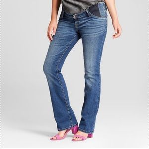Isabel maternity skinny boot cut jeans